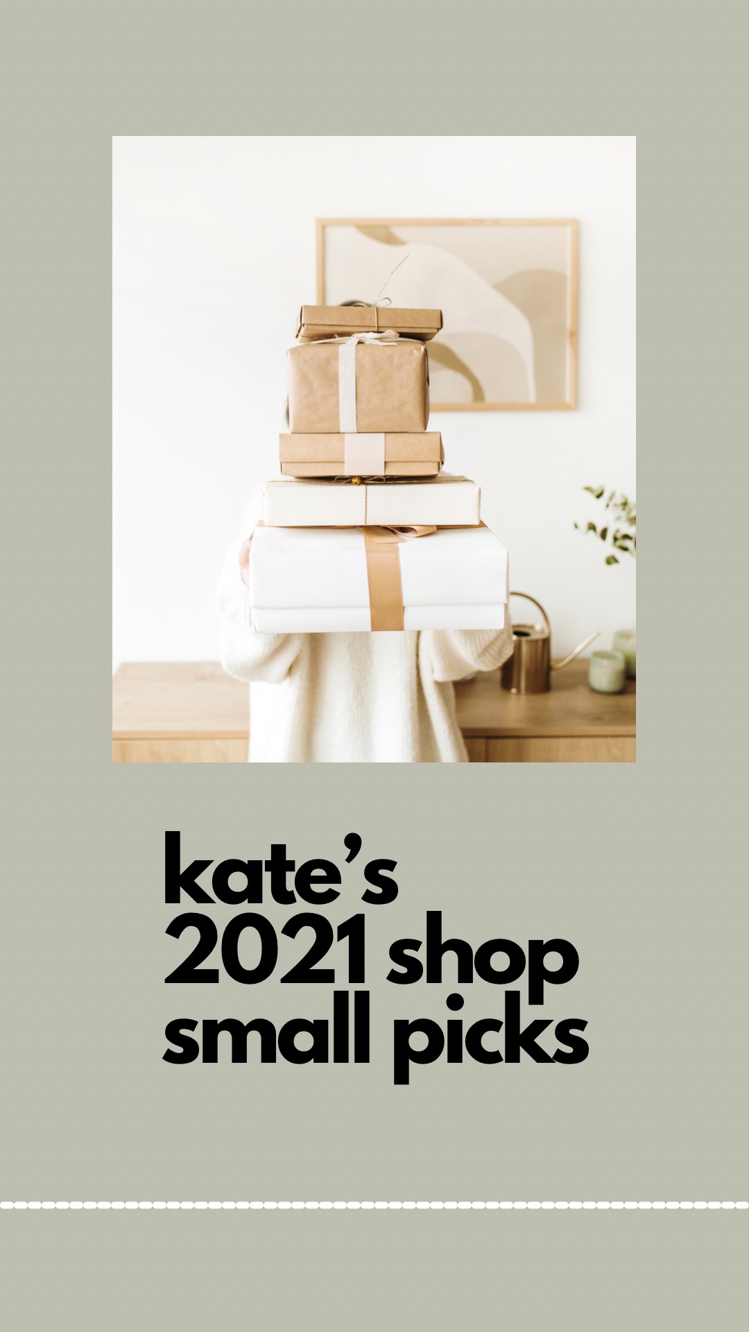 Kate’s 2021 Small Shop Gift Guide